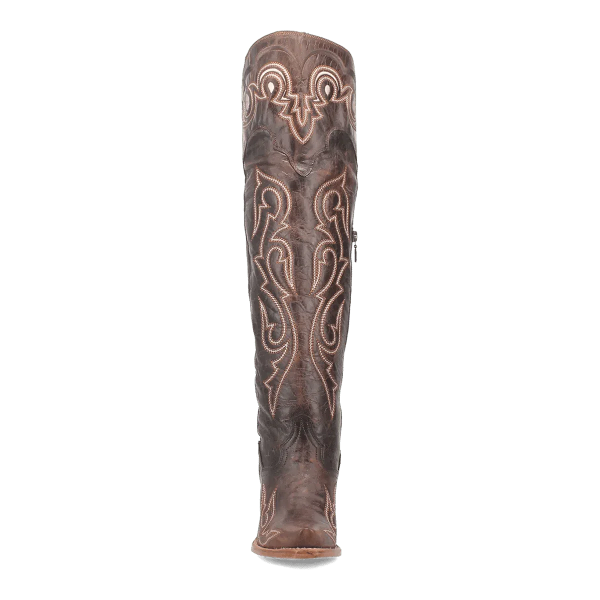 Dan Post Boots Boots Dan Post Women's Kommotion Snip Toe Leather Tall Boots - Chocolate DP4342