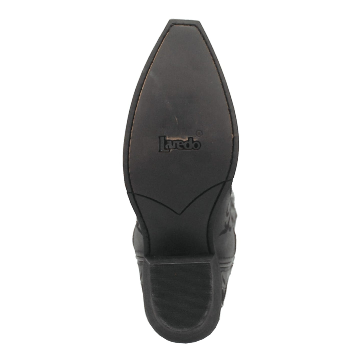 Dan Post Boots Boots Laredo Women's Night Sky Snip Toe Leather Boots - Black 52450