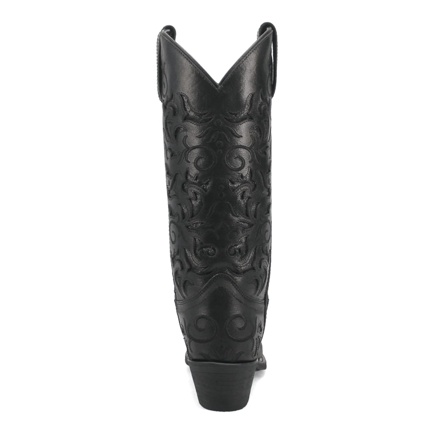 Dan Post Boots Boots Laredo Women's Night Sky Snip Toe Leather Boots - Black 52450