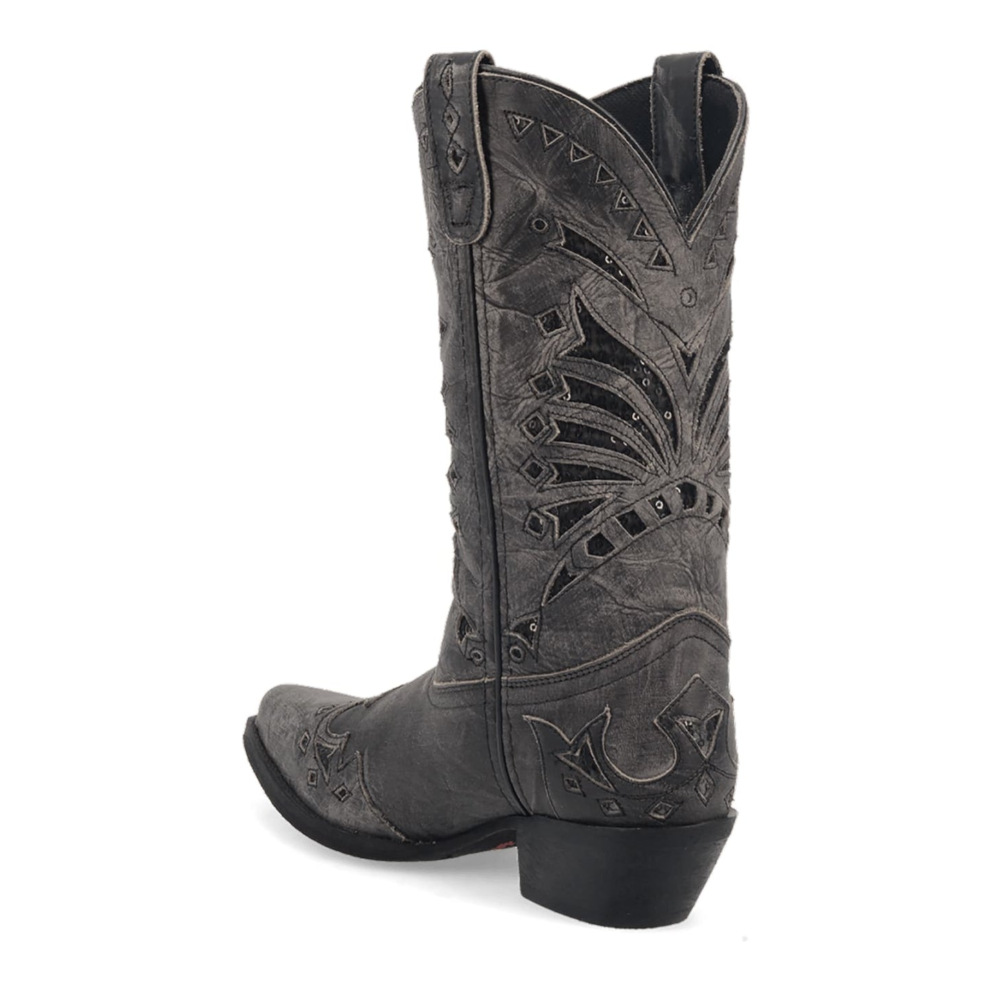Dan Post Boots Boots Laredo Women's Stevie Snip Toe Leather Boots - Black 52120