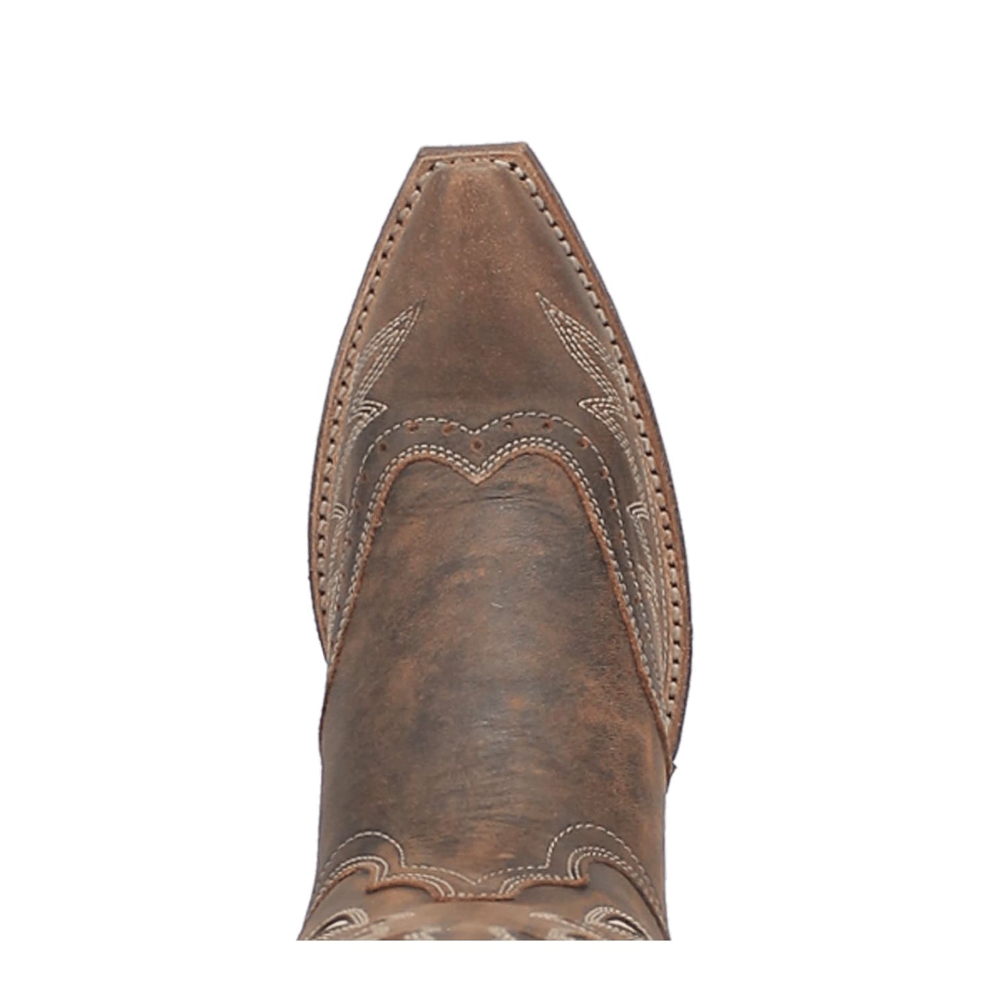 Dan Post Boots Boots Laredo Women's Zury Snip Toe Leather Boots - Brown 54268