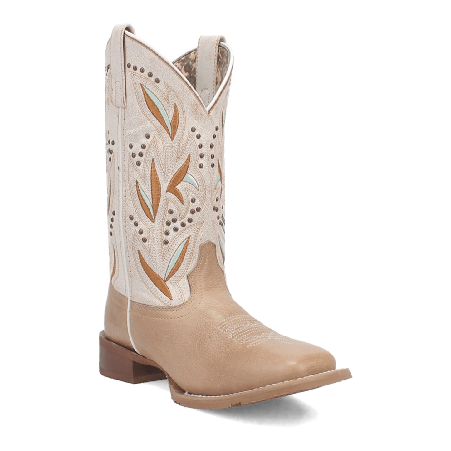 Dan Post Boots Boots Sand / 6 Laredo Women's Lydia Broad Square Toe Leather Boots - Sand 5603