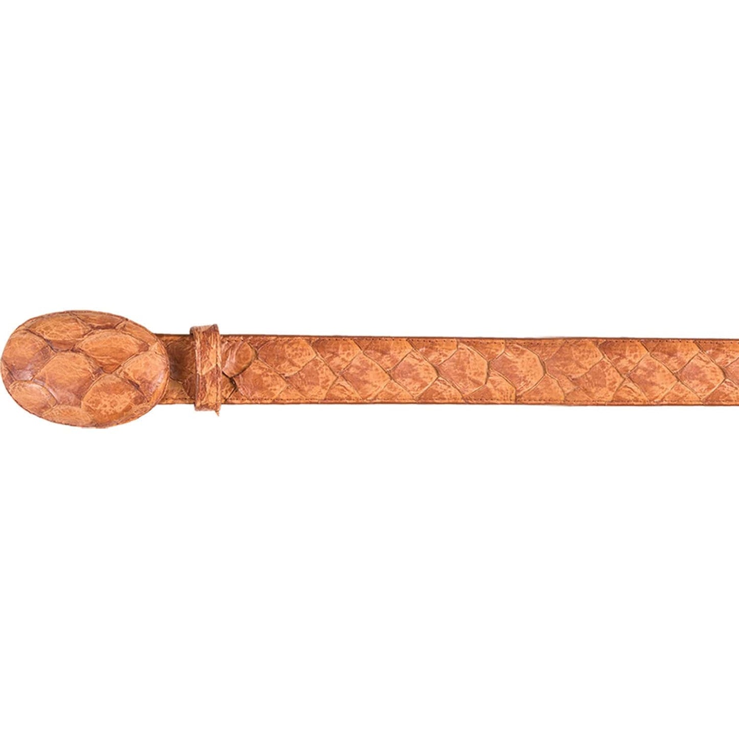 Los Altos Boots Belts 32 Men's Los altos Monster Fish Cowboy Belt C11U1070