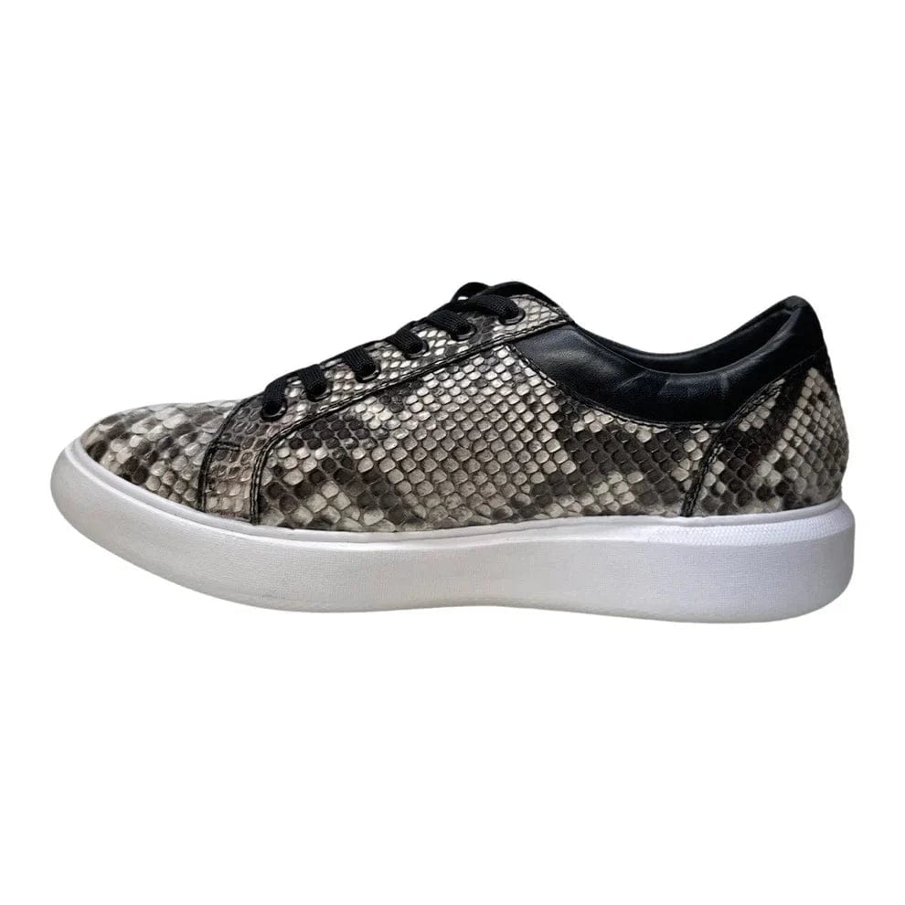 Los Altos Boots Shoes Men's Genuine Full Python Skin Sneakers - Natural LAB-ZSM025749