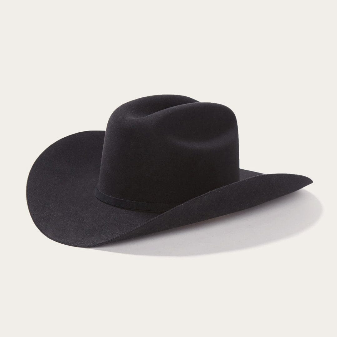 Stetson Hats Stetson El Presidente 100X Premier Cowboy Hat Black SFPRES-4840-07