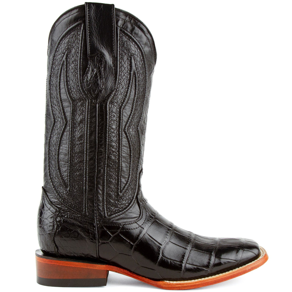 Men&#39;s Ferrini Stallion Alligator Belly Square Toe Boots 1079304