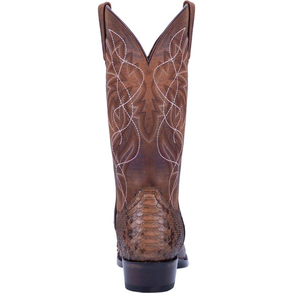 Dan Post Boots Boots Dan Post Men&#39;s Manning Python Snakeskin Round Toe Boots - Bay Apache