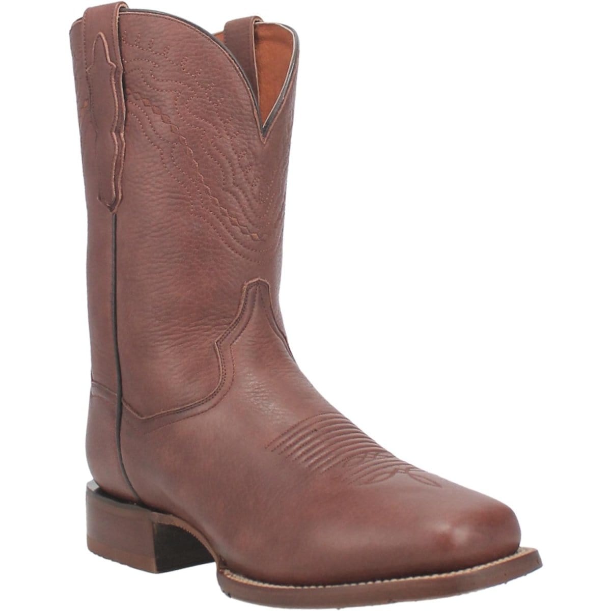 Dan Post Boots Boots Dan Post Men&#39;s Milo Genuine Leather Square Toe Boots - Brown