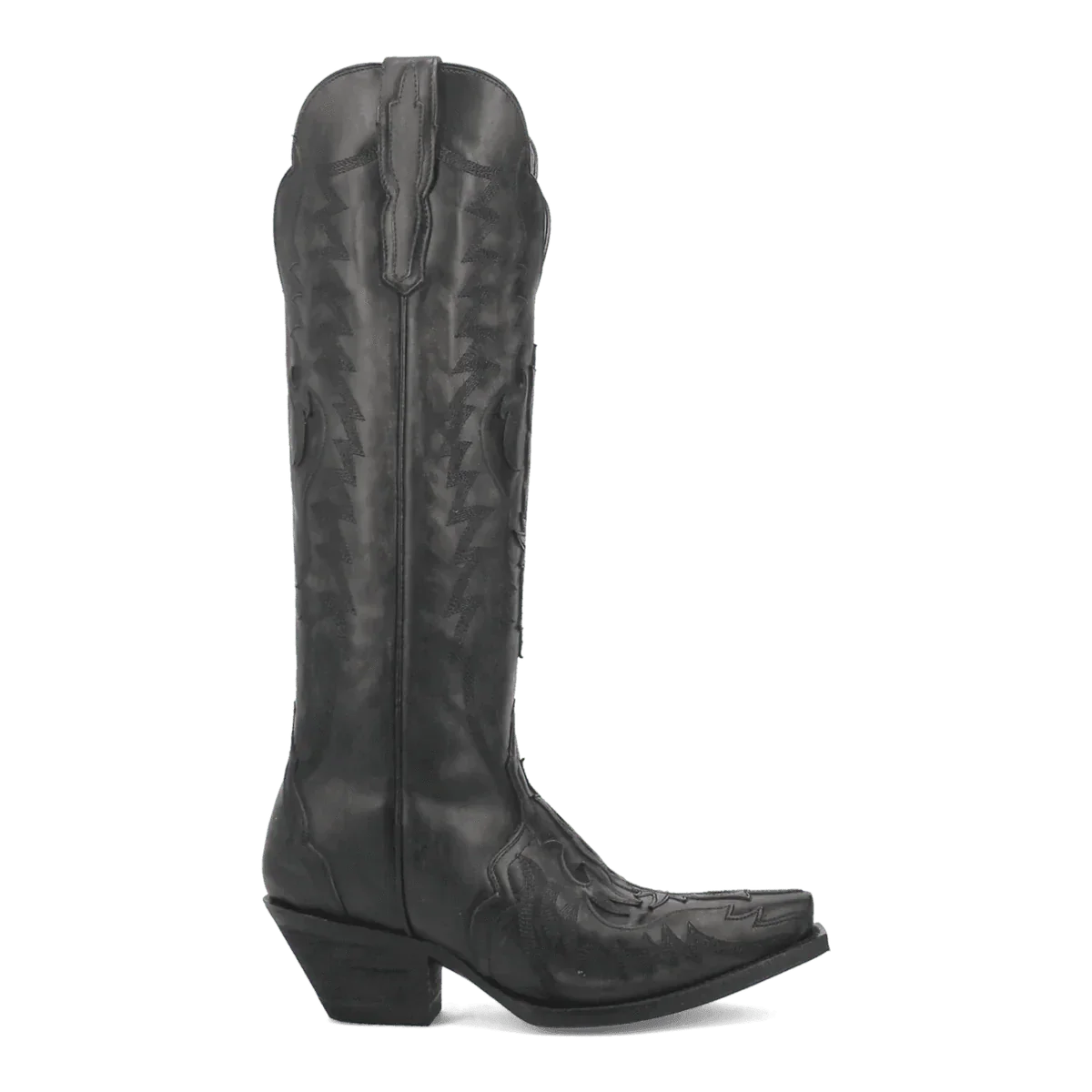Dan Post Boots Boots Dan Post Women's Hallie Snip Toe Leather Tall Boots - Black DP4027