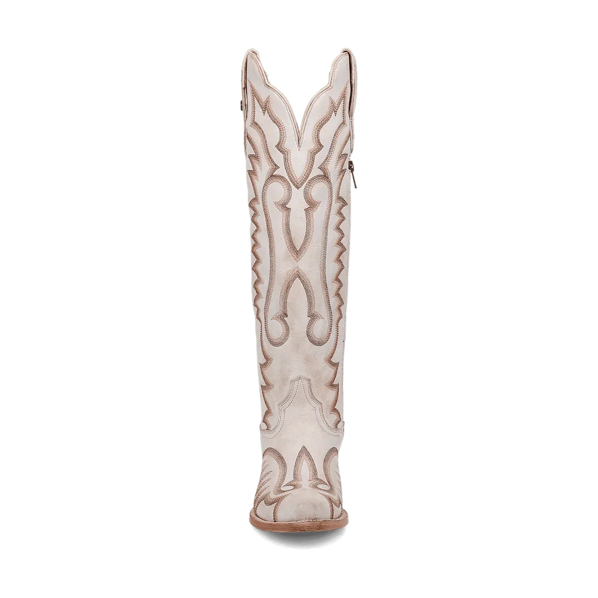 Dan Post Boots Boots Dan Post Women&#39;s Josie Snip Toe Leather Tall Boots - White DP5107