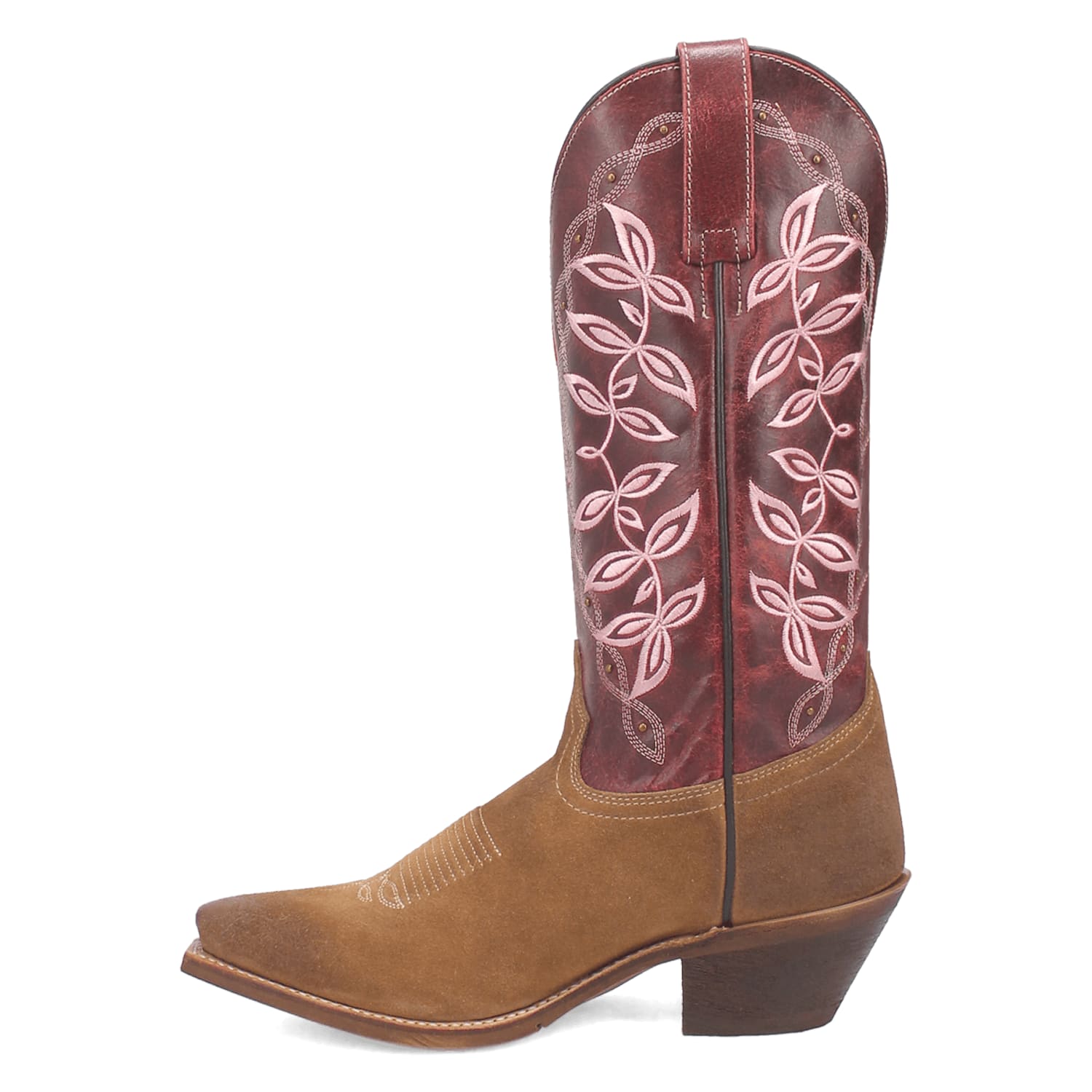Dan Post Boots Boots Laredo Women's Kama Snip Toe Leather Boots - Honey/Red 20005