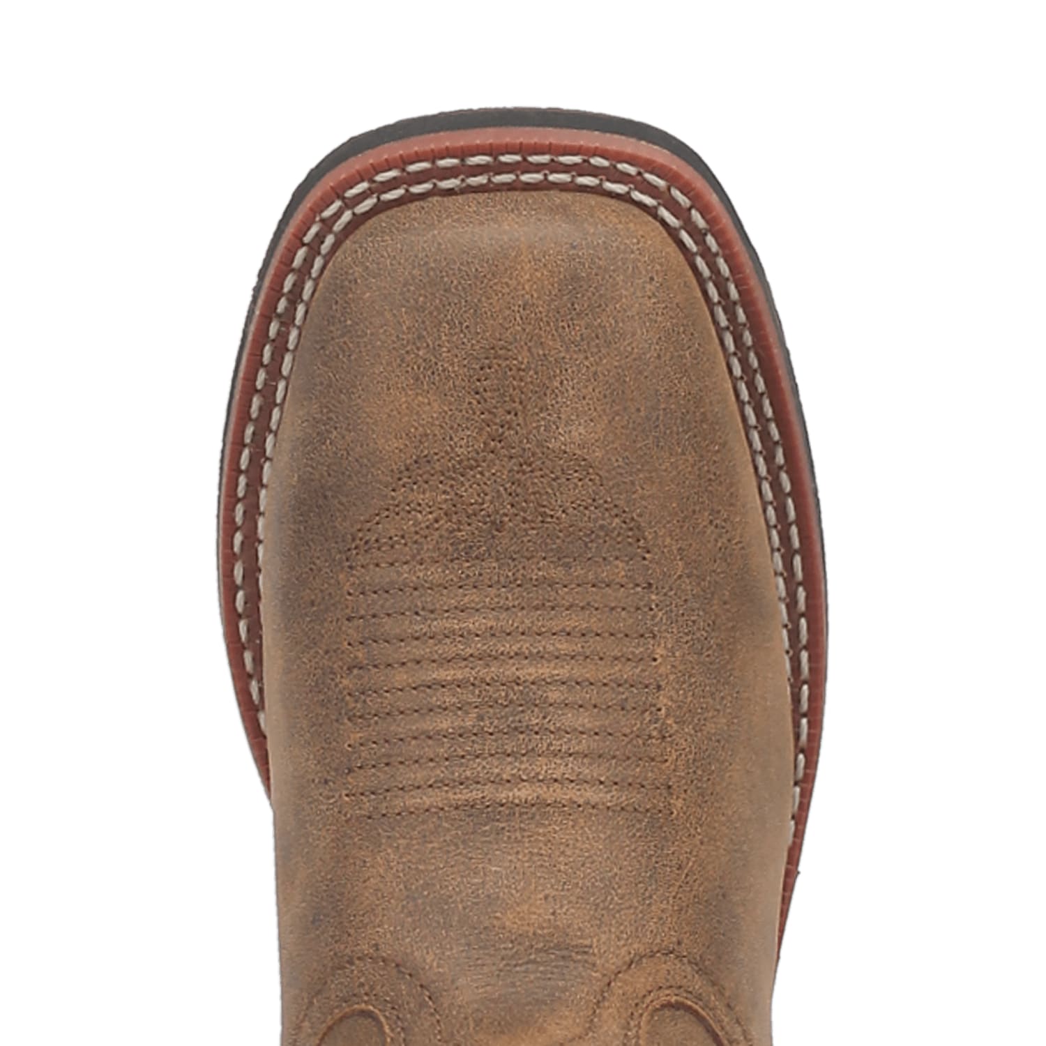Dan Post Boots Boots Laredo Women's Megan Broad Square Toe Leather Boots - Tan 3119