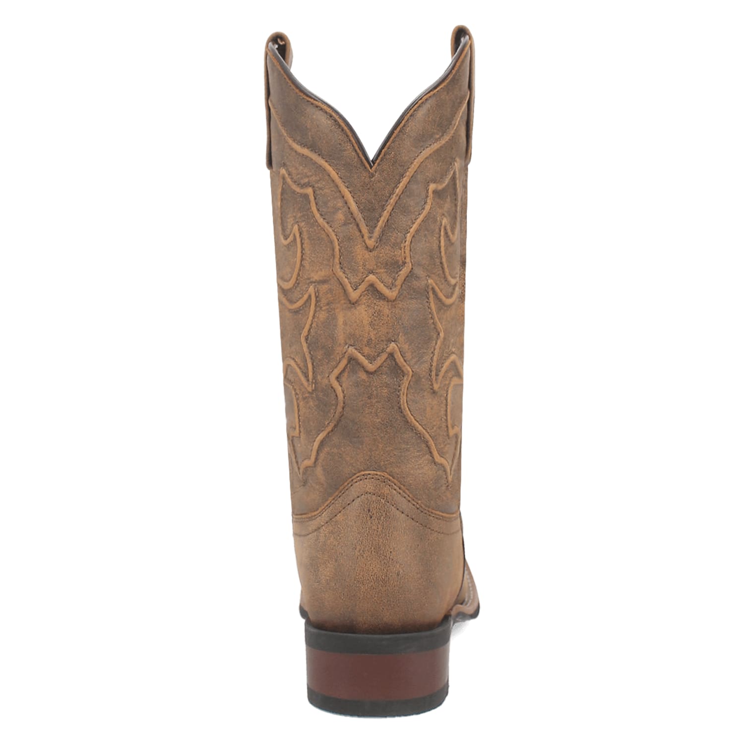 Dan Post Boots Boots Laredo Women's Megan Broad Square Toe Leather Boots - Tan 3119