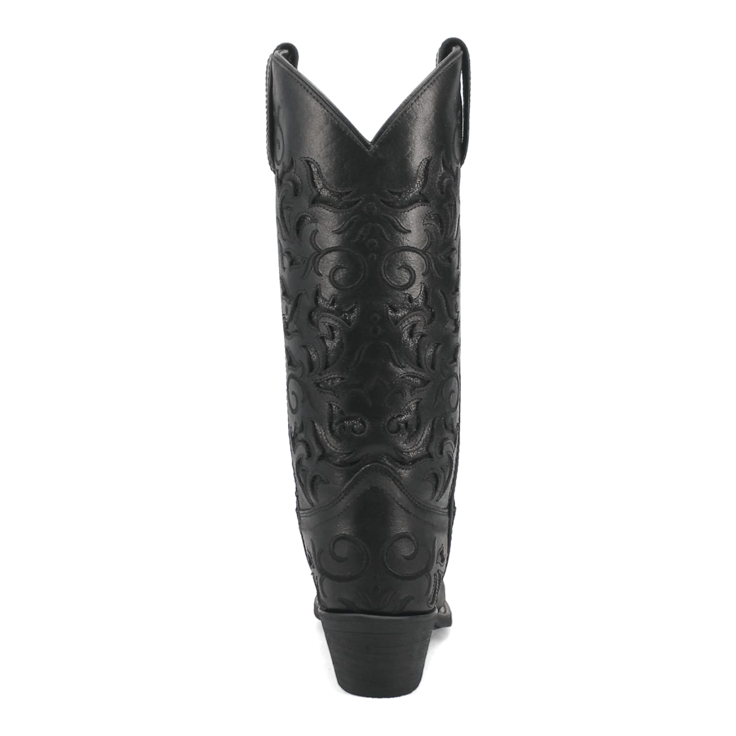 Dan Post Boots Boots Laredo Women's Night Sky Snip Toe Leather Boots - Black 52450