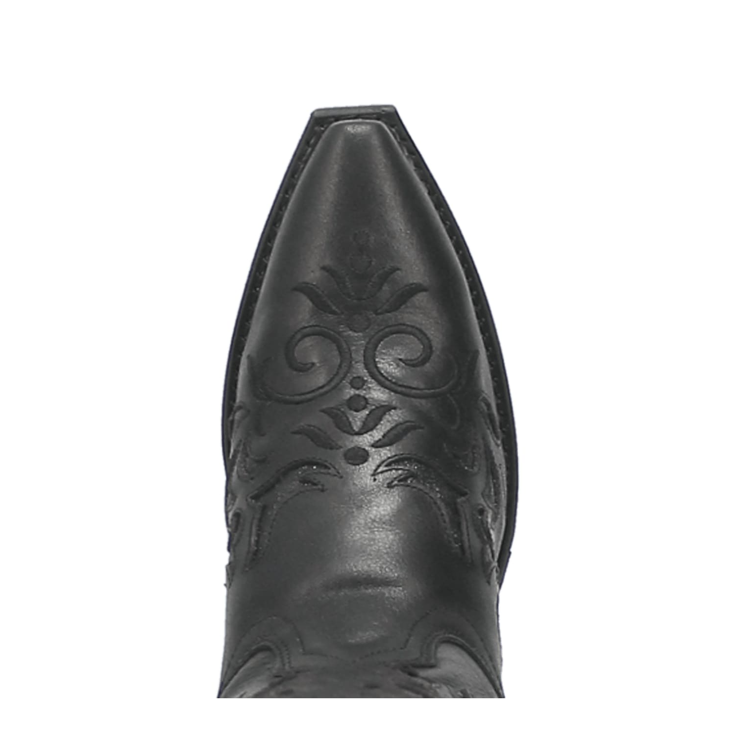 Dan Post Boots Boots Laredo Women's Night Sky Snip Toe Leather Boots - Black 52450