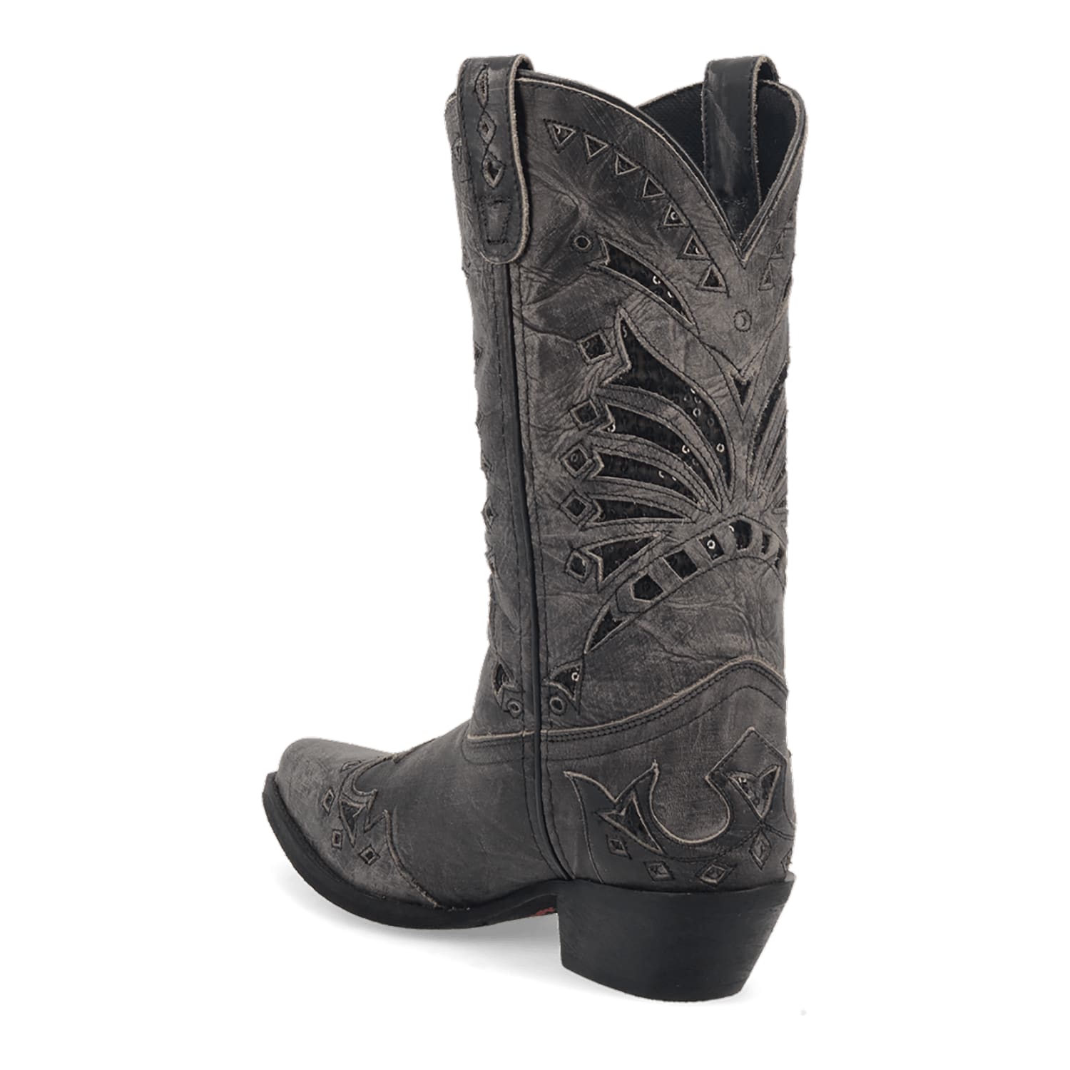 Dan Post Boots Boots Laredo Women's Stevie Snip Toe Leather Boots - Black 52120