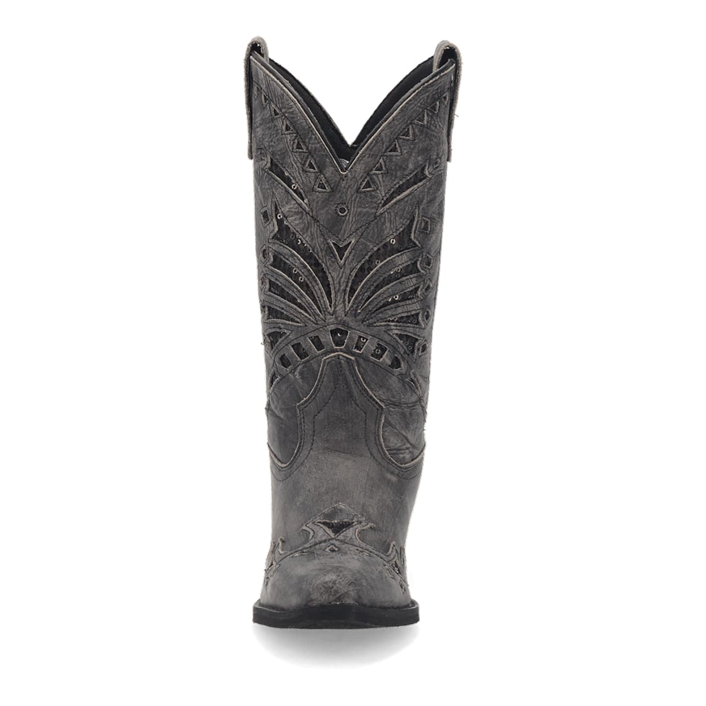 Dan Post Boots Boots Laredo Women's Stevie Snip Toe Leather Boots - Black 52120