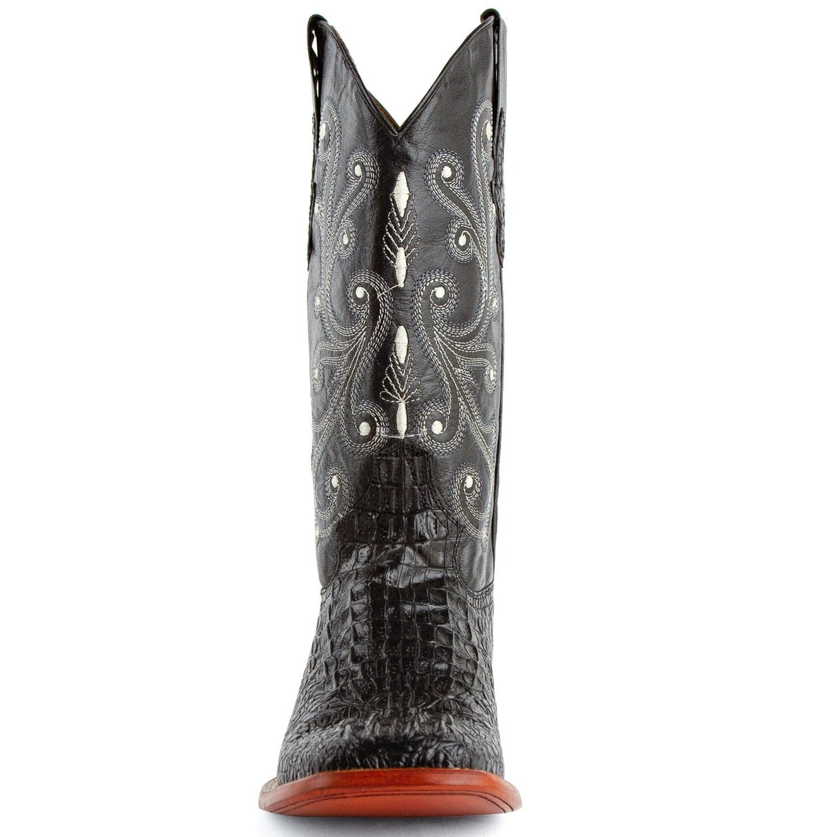 Ferrini Boots Boots Men&#39;s Ferrini Caiman Crocodile Print Boots 4039304