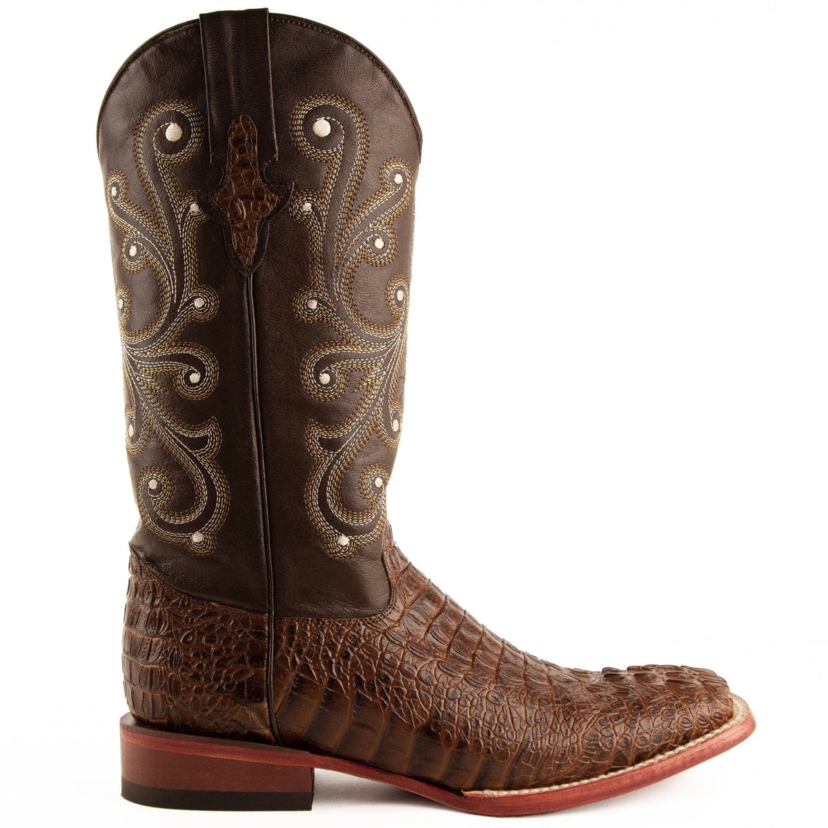 Ferrini Boots Boots Men&#39;s Ferrini Caiman Crocodile Print Boots 4039323