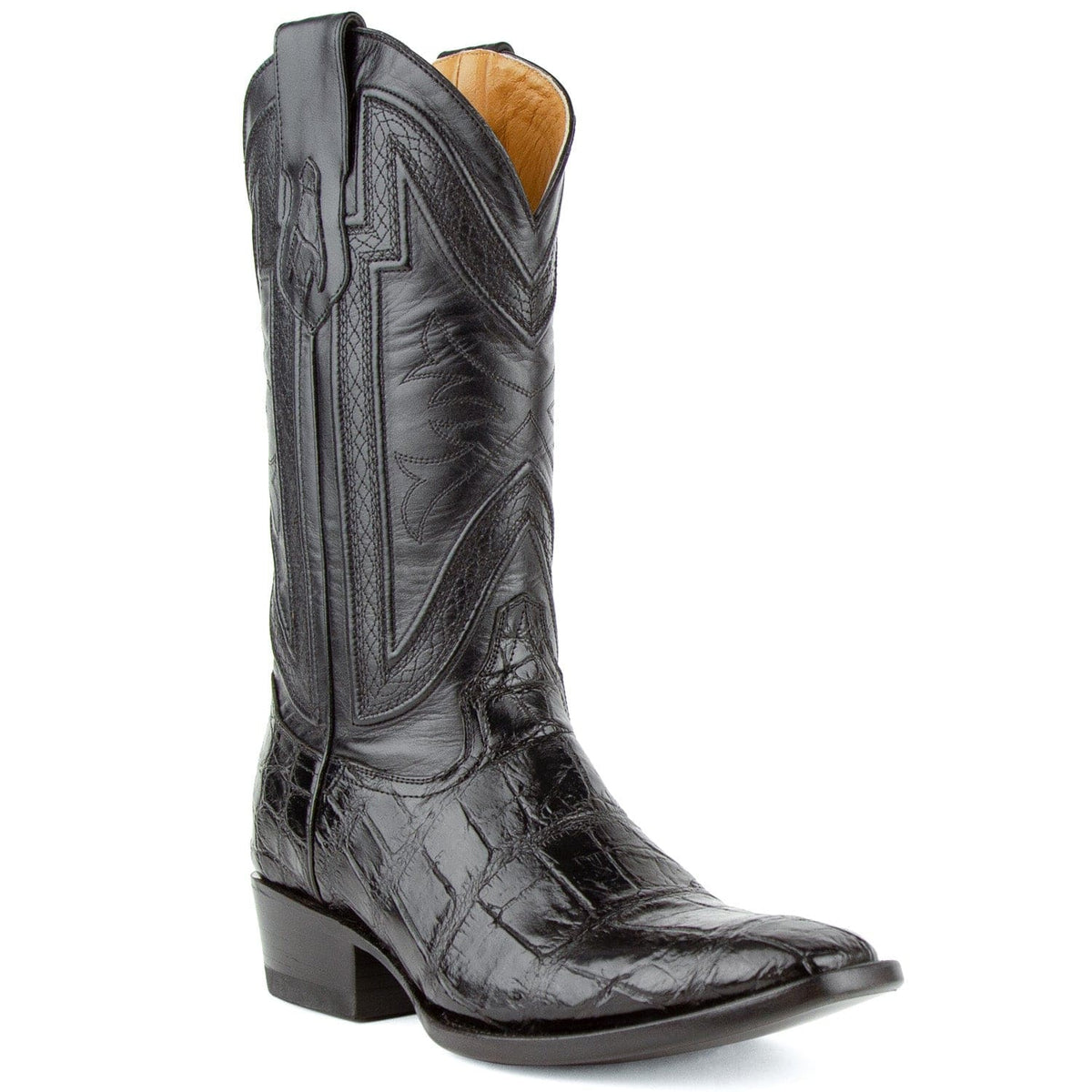 Ferrini Boots Boots Men&#39;s Ferrini Stallion Alligator Belly French Toe Boots 1074104