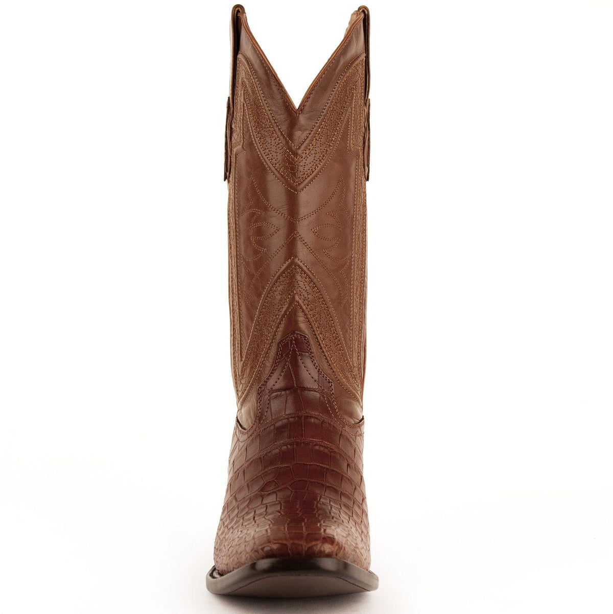 Ferrini Boots Boots Men&#39;s Ferrini Stallion Alligator Belly Narrow Square Toe Boots 1077102