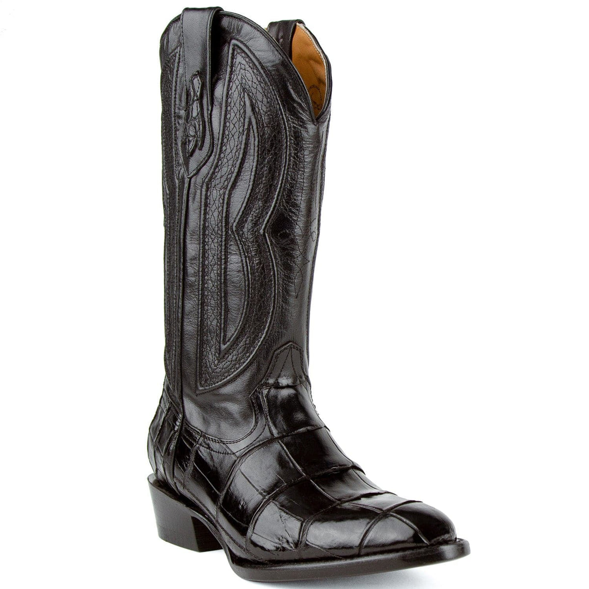 Ferrini Boots Boots Men&#39;s Ferrini Stallion Alligator Belly Round Toe Boots 1071127