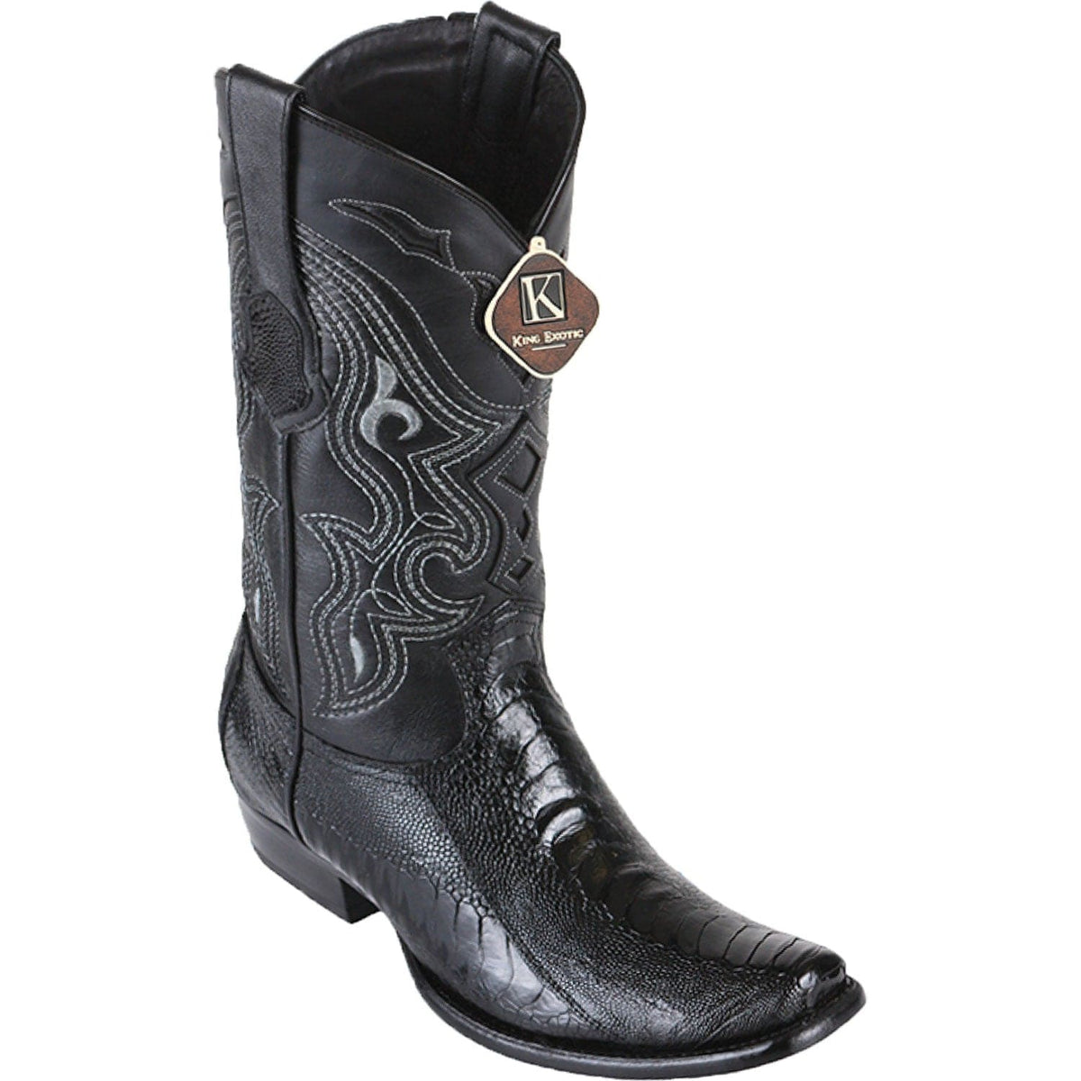 King Exotic Boots 6 Men&#39;s King Exotic Original Ostrich Leg Dubai Style Boot 4790505