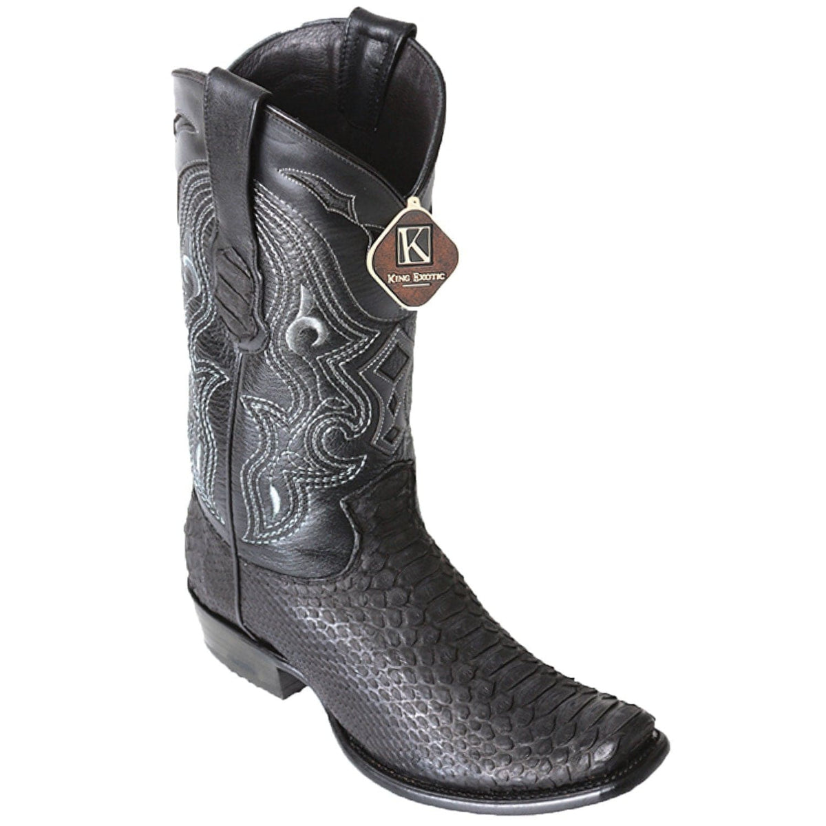 King Exotic Boots 6 Men&#39;s King Exotic Original Python Skin Dubai Style Boot 479N5705