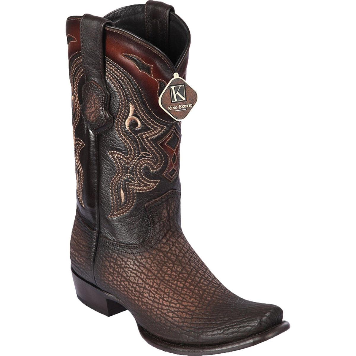 King Exotic Boots 6 Men&#39;s King Exotic Original Shark Skin Dubai Toe Boot 4790916