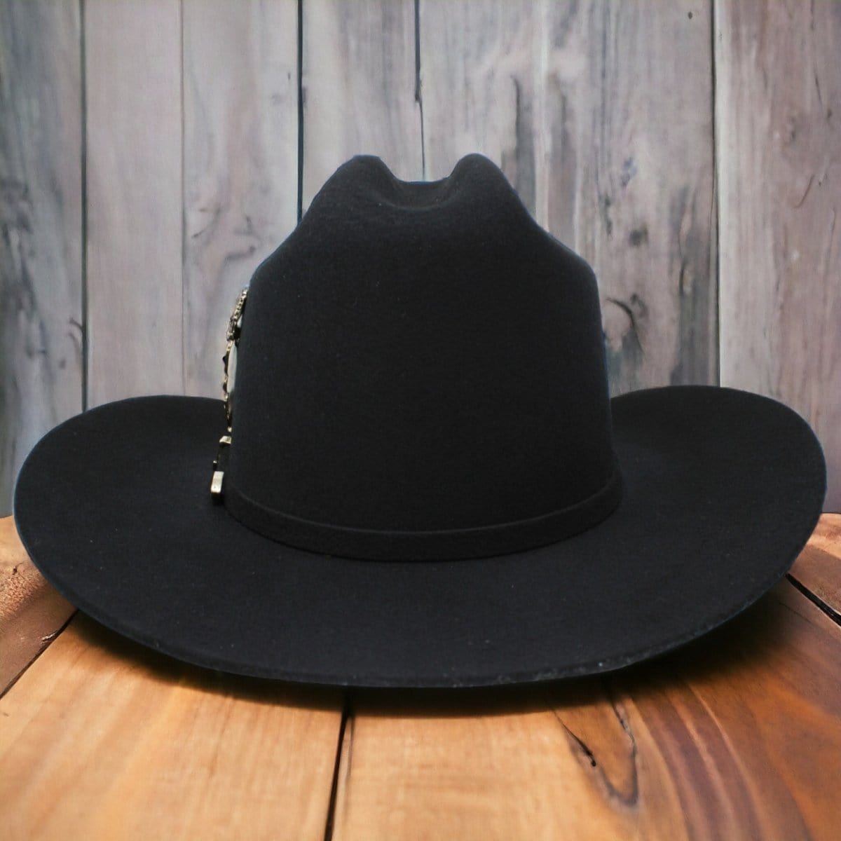 Laredo Hats Hats Laredo Cowboy Felt Hat with Silver Feather