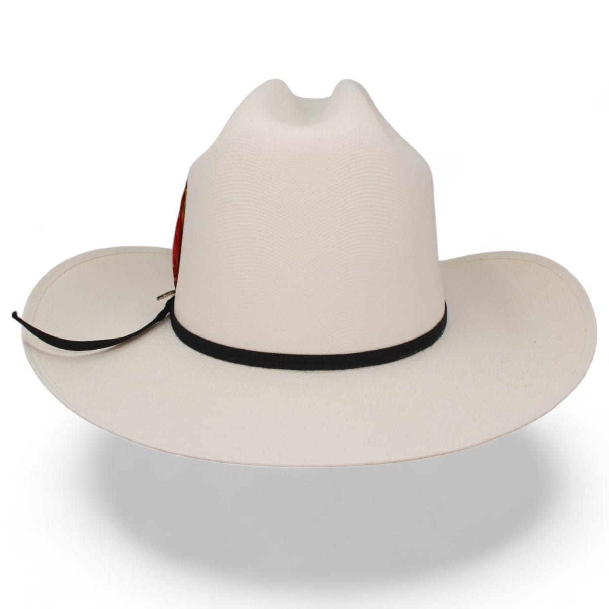 Laredo Hats Hats Official Carin Leon 10X Cowboy Straw Hat with Ribbon and Feather