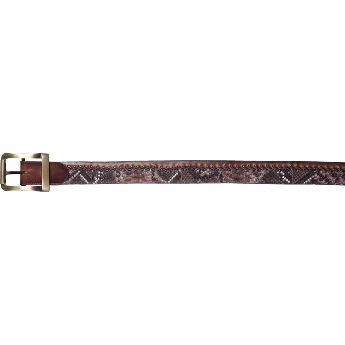 Los Altos Boots Belts 32 Men&#39;s Los altos Original Python Skin Casual Belt C235785