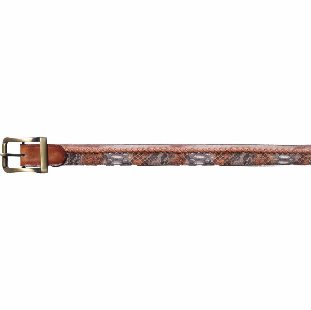 Los Altos Boots Belts 32 Men&#39;s Los altos Original Python Skin Casual Belt C235788