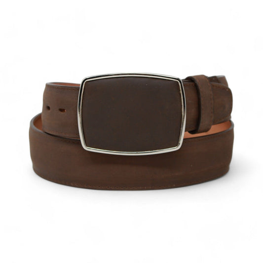 Los Altos Boots Belts Brown / 32 Men's Los Altos Genuine Leather Western Belt C11A6207
