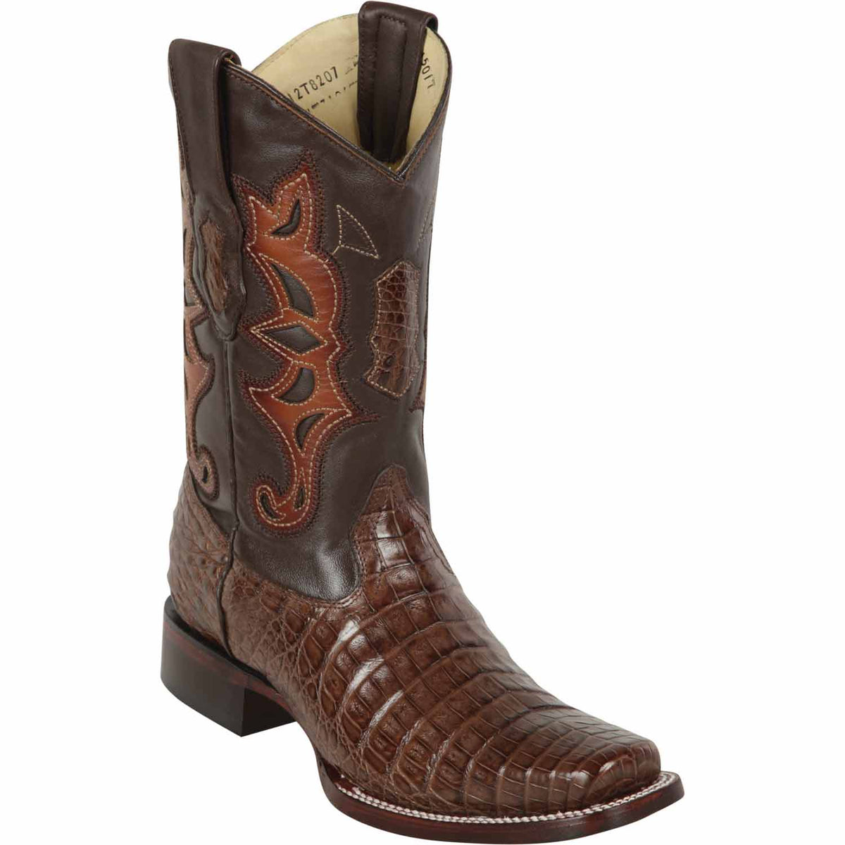 Los Altos Boots Boots 6 Men&#39;s Los Altos Caiman Belly Rodeo Square Toe Boots 812T8207