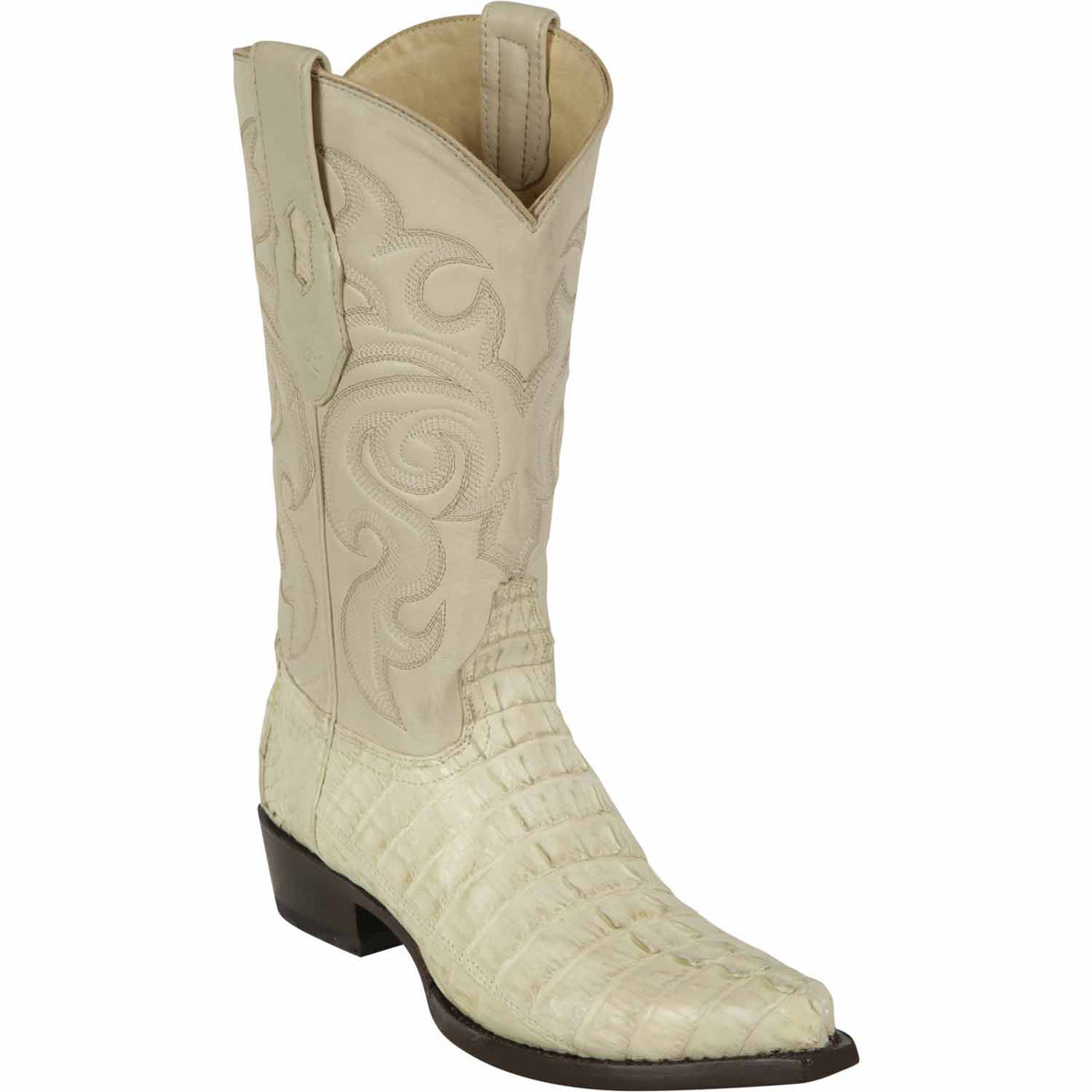 Los Altos Boots Boots 6 Men&#39;s Los Altos Caiman Tail Snip Toe Boot 940104