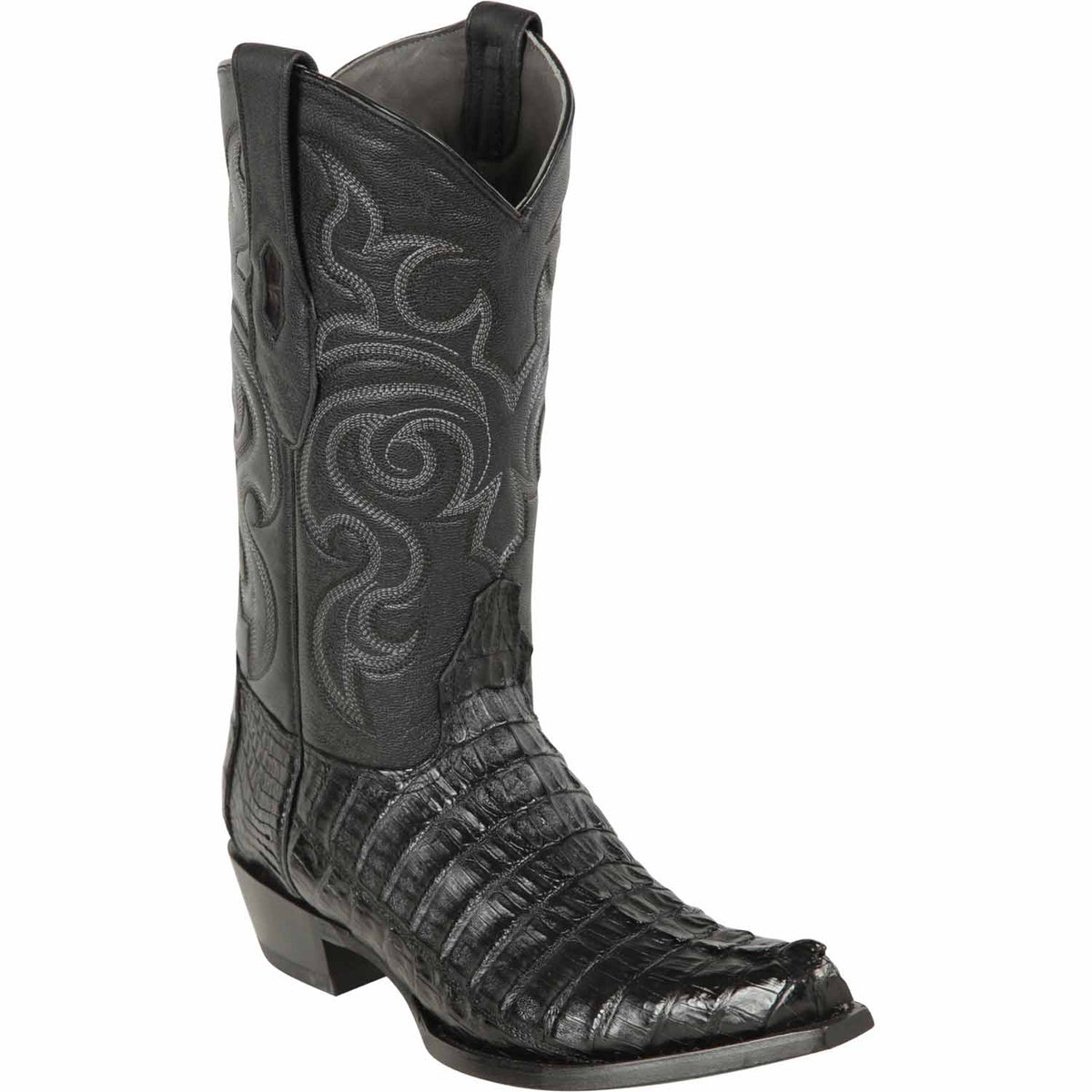 Los Altos Boots Boots 6 Men&#39;s Los Altos Caiman Tail Snip Toe Boot 940105