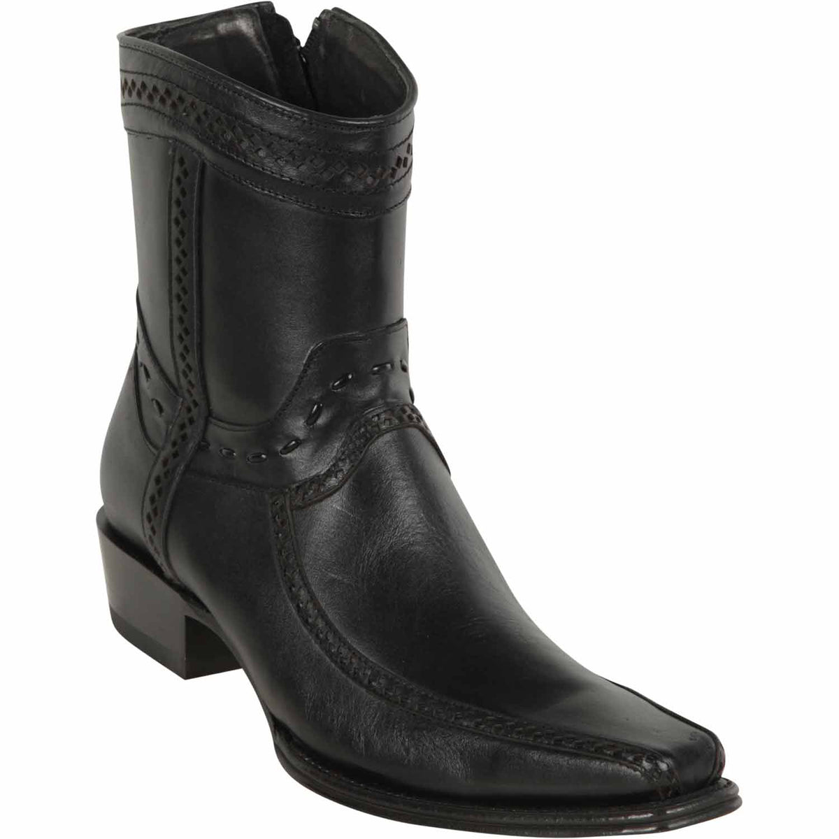 Los Altos Boots Boots 6 Men&#39;s Los Altos Genuine Leather European Toe Short Boot 76BF3805