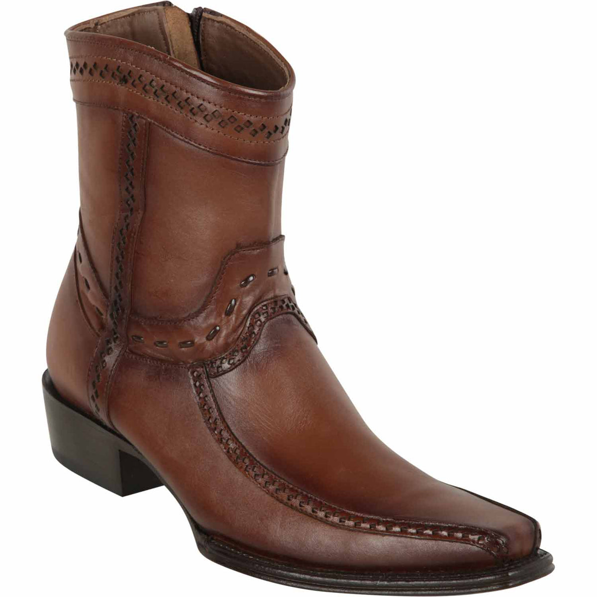 Los Altos Boots Boots 6 Men&#39;s Los Altos Genuine Leather European Toe Short Boot 76BF3816