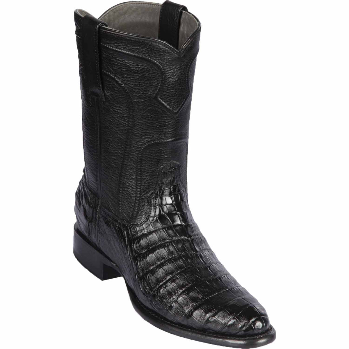 Los Altos Boots Boots 6 Men&#39;s Los Altos Original Caiman Belly Roper Toe Boots 69Z8205