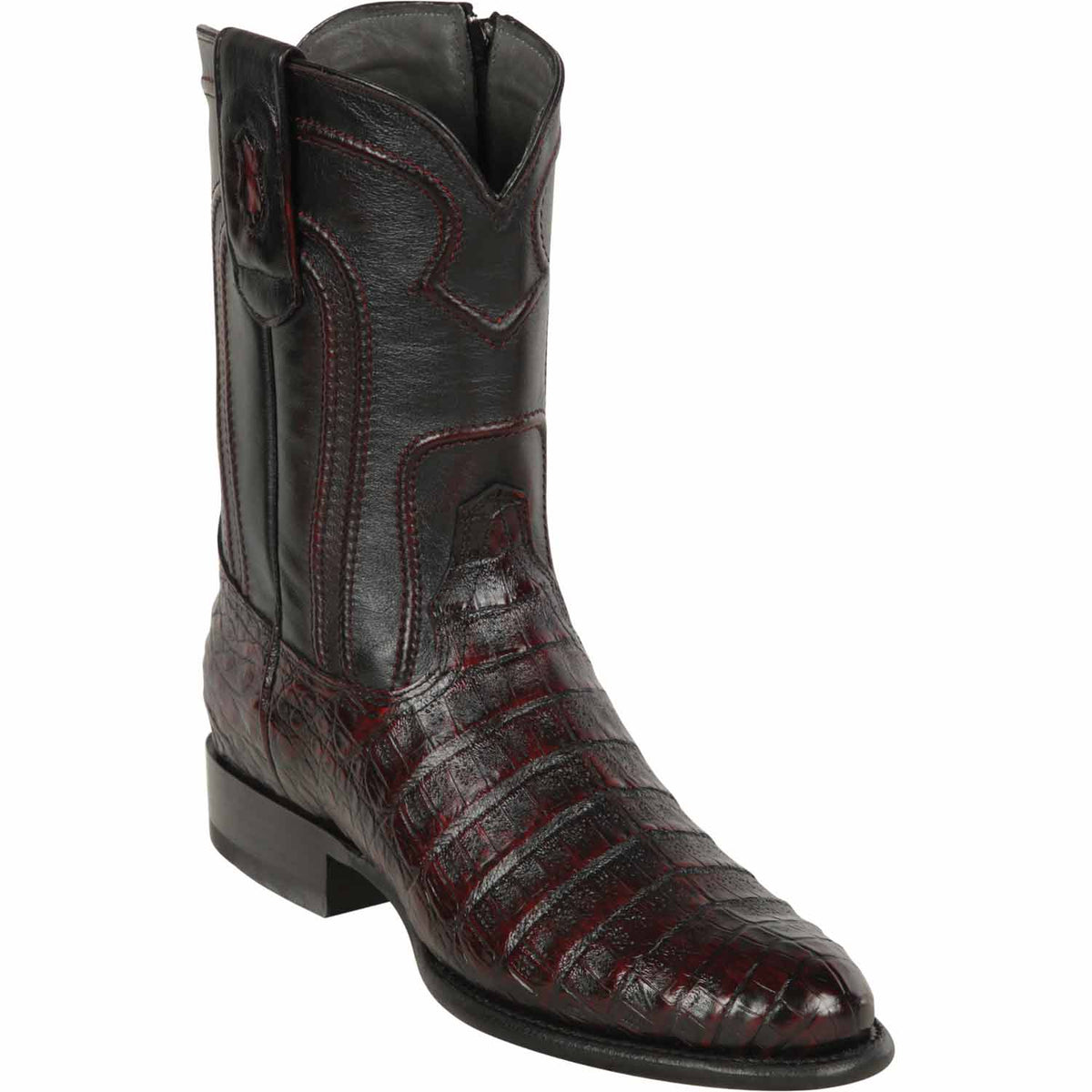 Los Altos Boots Boots 6 Men&#39;s Los Altos Original Caiman Belly Roper Toe Boots 69Z8218