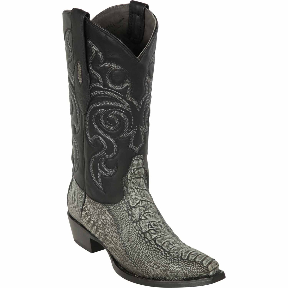 Los Altos Boots Boots 6 Men&#39;s Los Altos Original Ostrich Leg Snip Toe Boot 940581