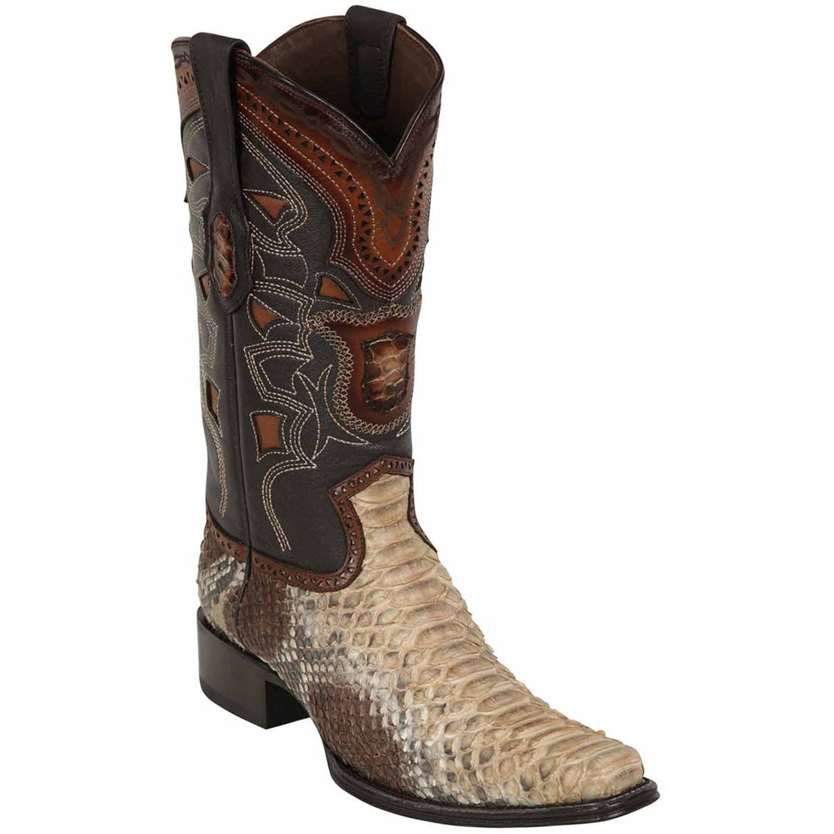 Los Altos Boots Boots 6 Men&#39;s Los Altos Original Python European Square Toe Boot 765711