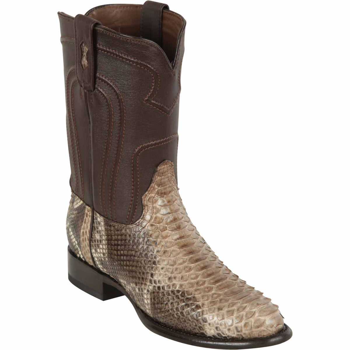 Los Altos Boots Boots 6 Men&#39;s Los Altos Original Python Roper Toe Boots 695785