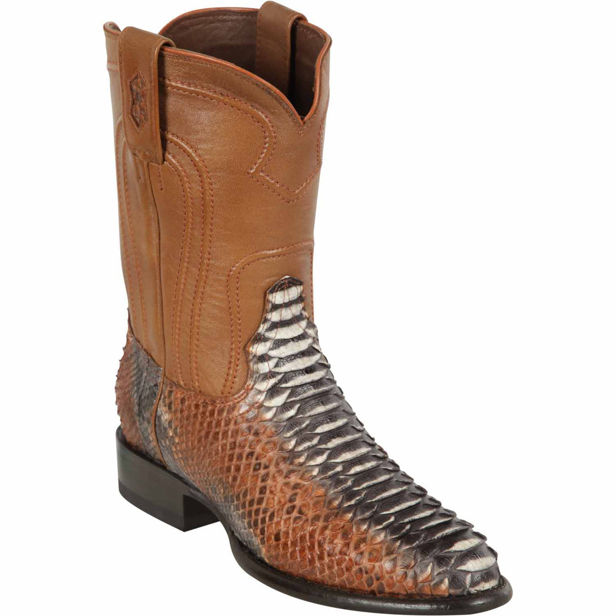 Los Altos Boots Boots 6 Men&#39;s Los Altos Original Python Roper Toe Boots 695788