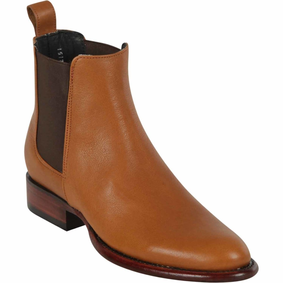 Los Altos Boots Boots Los Altos Men&#39;s Round Toe Leather Short Boots Honey LAB-50B2151