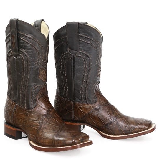 Los Altos Boots Boots Men&#39;s Los Altos Alligator Wide Square Toe Boot 8225807