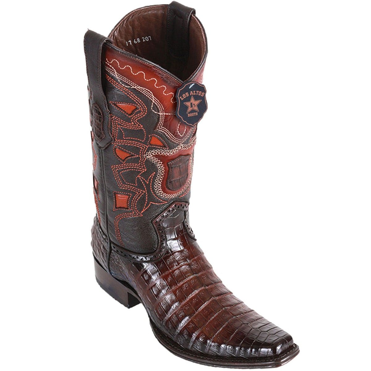 Los Altos Boots Boots Men&#39;s Los Altos Caiman Belly European Square Toe Boot 768216