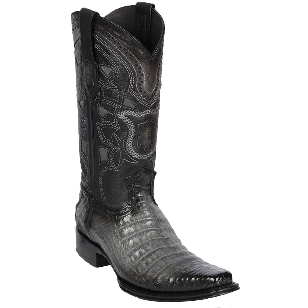 Los Altos Boots Boots Men&#39;s Los Altos Caiman Belly European Square Toe Boot 768238