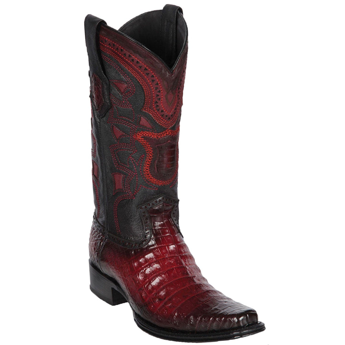 Los Altos Boots Boots Men&#39;s Los Altos Caiman Belly European Square Toe Boot 768243